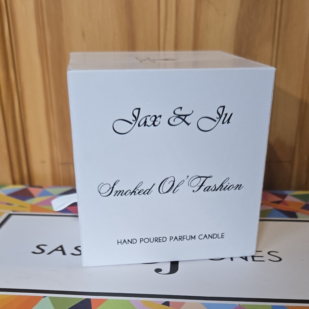 Sassy Jones Elegant White Candle